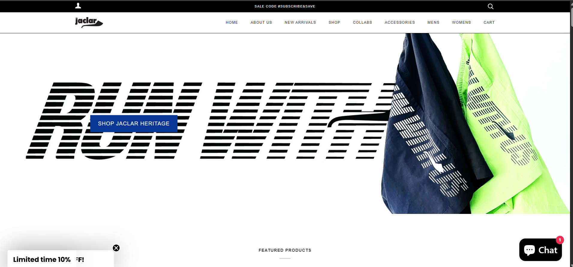 Featured client work screenshot